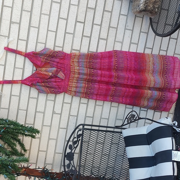 Multi Color Ling dress - Picture 1 of 9